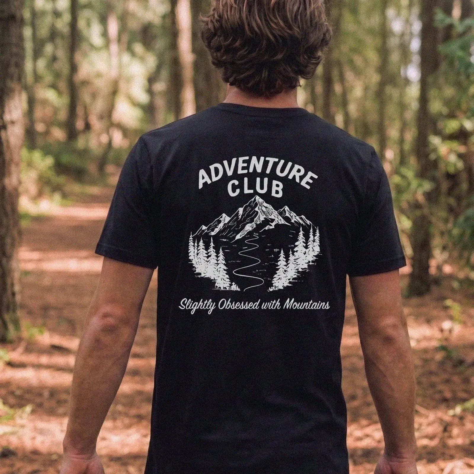 Outdoor Adventure Club - Adventure Club Mountain Hiking T-Shirt Duurzame
