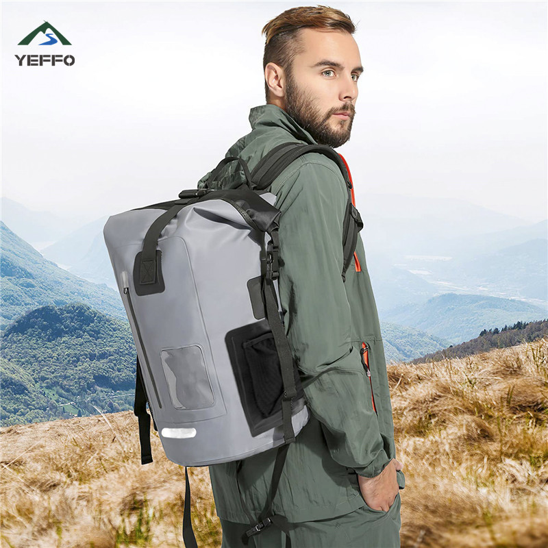 Outdoor Adventure Kayak - 35/55L Waterdichte Rolltop Dry Bag PVC