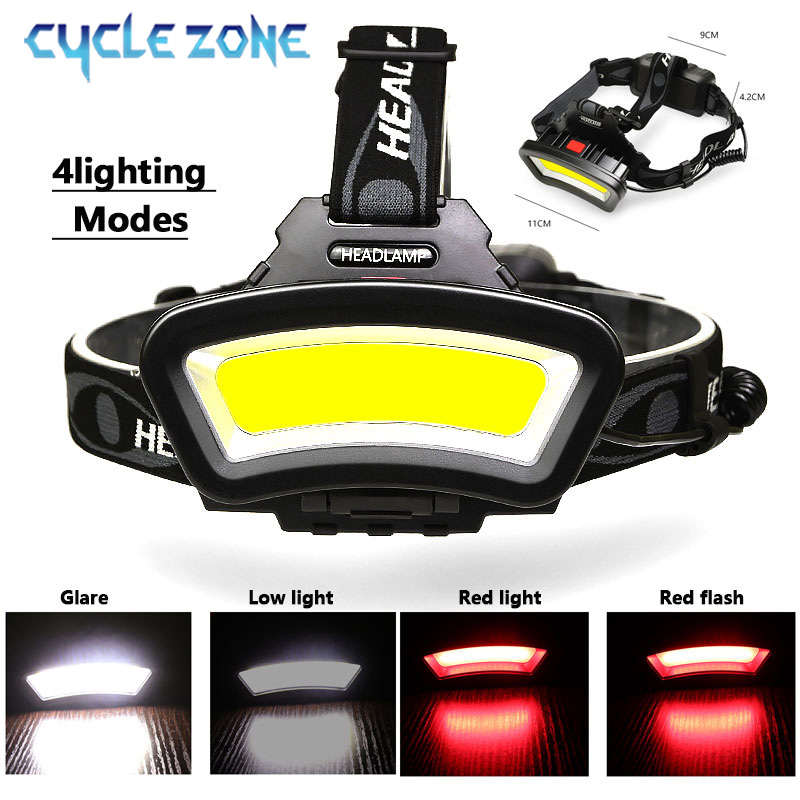 COB LED-koplamp USB oplaadbaar - Outdoor Adventure Zone recensie en prijs