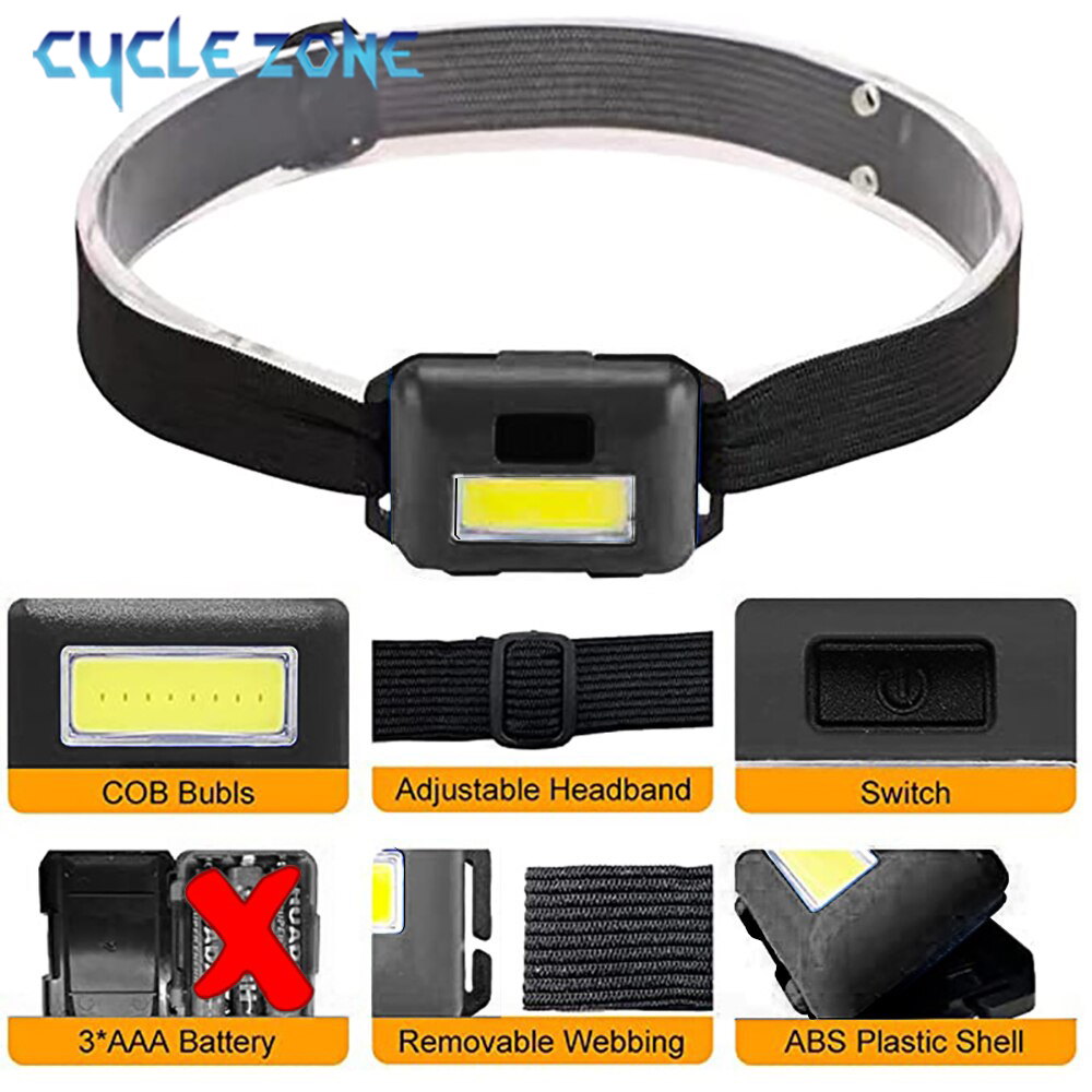 Mini-koplamp Draagbare COB-kop - Outdoor Adventure Zone recensie en prijs