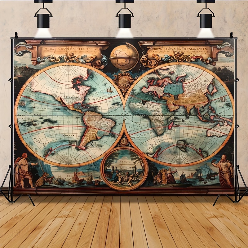 1 vintage nautische avontuurli - Outdoor Adventure Background recensie en prijs