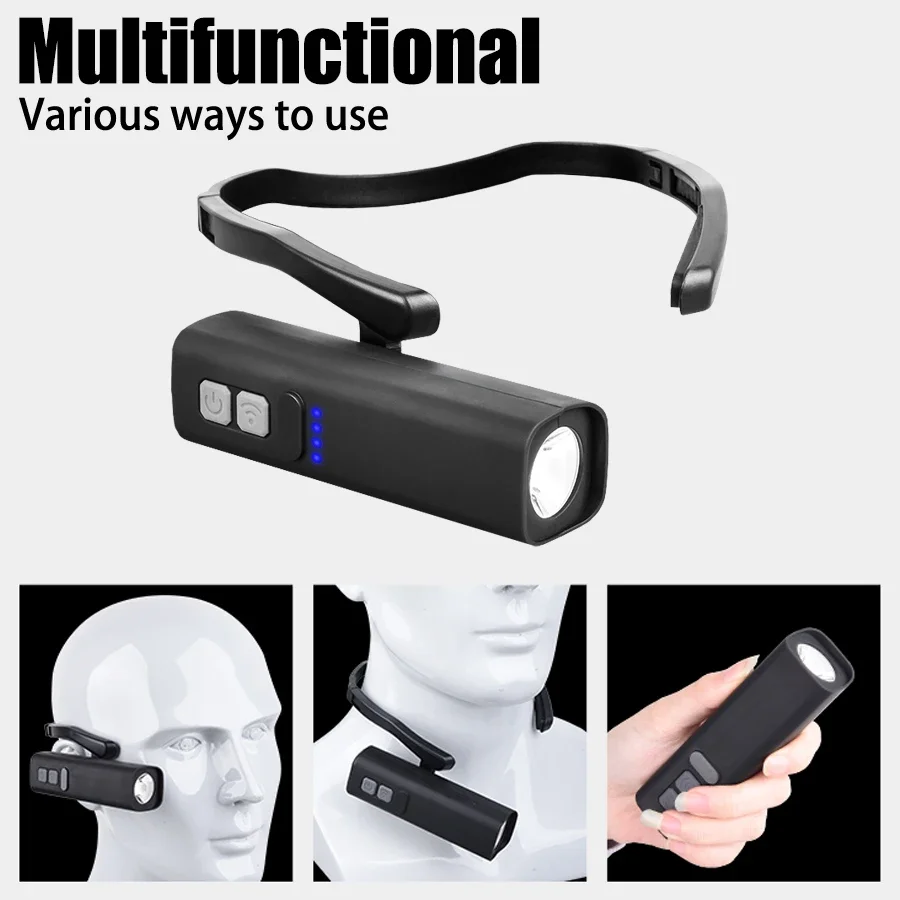 Superheldere oorclip-koplamp U - Headlamp Waterproof Rechargeable recensie en prijs