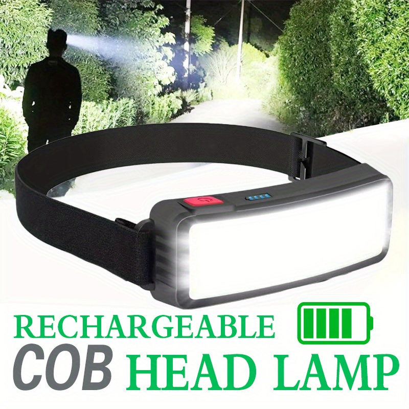 Krachtige COB LED-koplamp Type - Headlamp Waterproof Rechargeable recensie en prijs