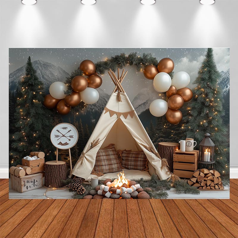 LS Night Camping Fotografie Ac - Outdoor Adventure Background recensie en prijs