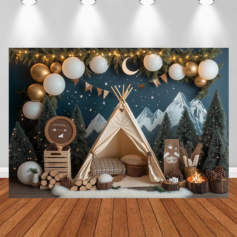 LS Night Camping Fotografie Ac - Outdoor Adventure Background recensie en prijs