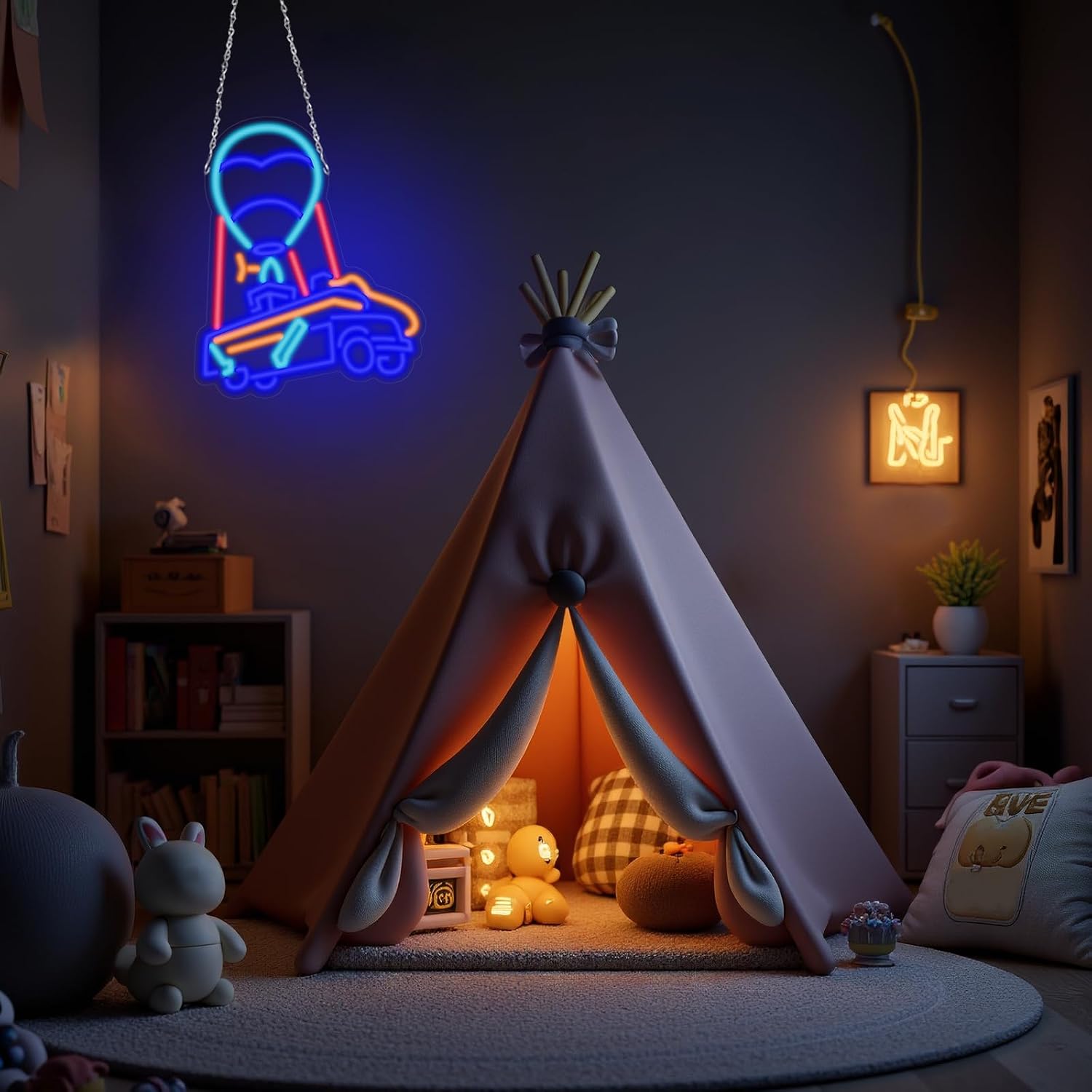 Ballonbus Auto Spel Led Lamp N - Outdoor Adventure Club recensie en prijs