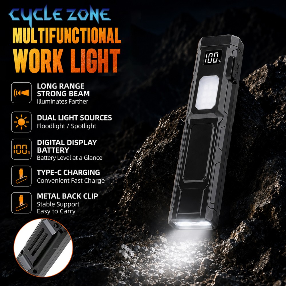 Draagbare LED-zaklamp met Type - Outdoor Adventure Zone recensie en prijs