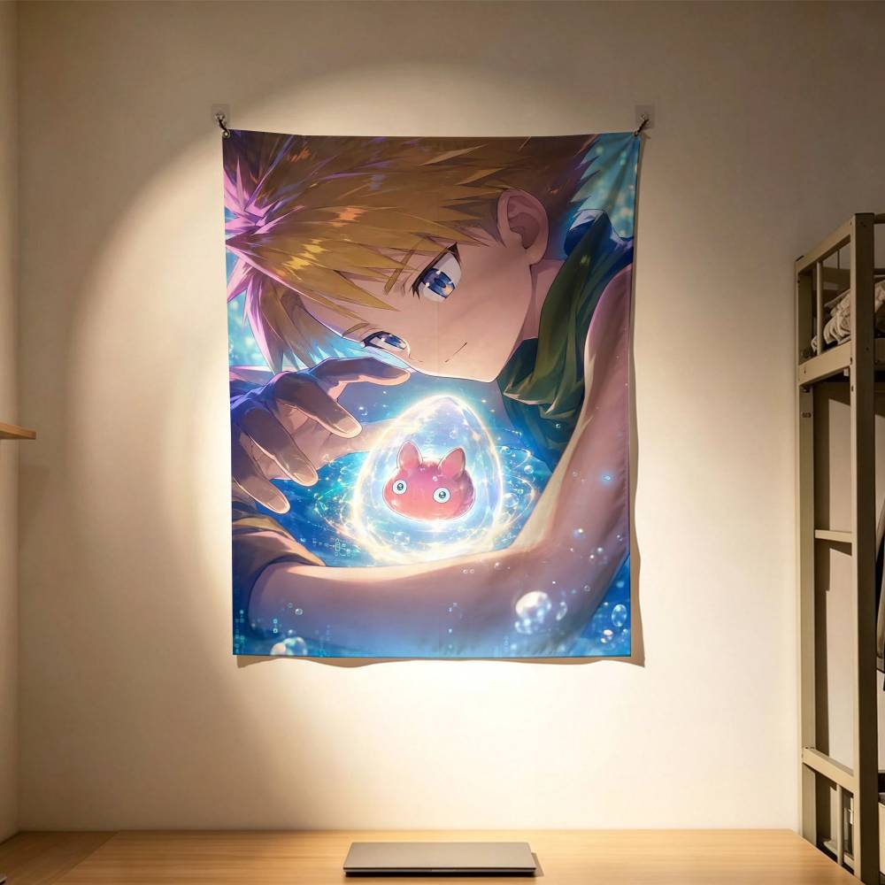 Leuke Digimon Adventure-vlagge - Outdoor Adventure Background recensie en prijs